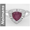 Image 1 : 1.38 ct Ruby & Diamond Ring 14kt Gold