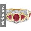 Image 1 : 1.72 ct Ruby & Diamond Ring 14kt Gold