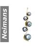 Image 1 : 8.5-11.5 MM Black Tahitian Pearl Pendant 14kt Gold