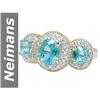 Image 1 : 2.19 ct Apatite & Diamond Ring 14kt Gold