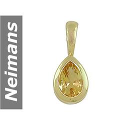 .35 ct Citrine Pendant 14kt Gold