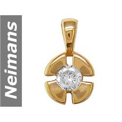 .14 ct Diamond Pendant 14kt Gold