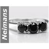 Image 1 : Exotic 1.20 ct Black Diamond Ring 14kt Gold