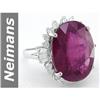 Image 1 : Hot 20.92 ct  Quality Ruby & Diamond Ring 14kt Gold