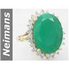 Image 1 : 12.70 ct Emerald & Diamond Ring 14kt Gold