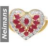 Image 1 : 2.12 ct Ruby & Diamond Ring 14kt Gold