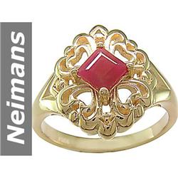 .85 ct Ruby Ring 14kt Gold