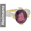 Image 1 : 5.41 ct Pink Tourmaline & Diamond Ring 14kt Gold