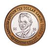 Image 1 : .999 Fine Silver Riverside Casino Laughlin, NV $10 Limited Edition Gaming Token