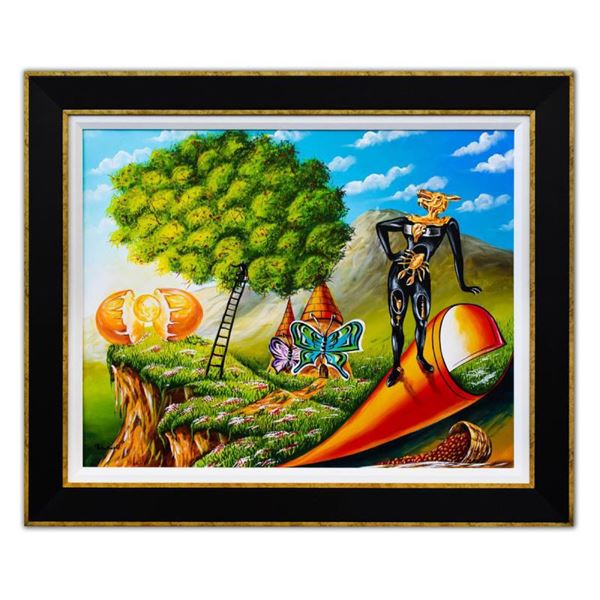 Eugene Poliarush "Hot Day" Original Oil Painting On Canvas