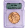 Image 1 : 1895 $20 Liberty Head Double Eagle Gold Coin ICG MS62