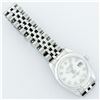 Image 7 : Rolex Ladies Stainless Steel White Diamond Quickset Datejust Wristwatch