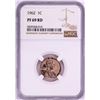 Image 1 : 1962 Proof Lincoln Memorial Cent Coin NGC PF69RD