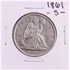Image 1 : 1861-S Seated Liberty Half Dollar Coin