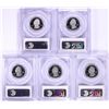 Image 2 : 2010-S Silver Proof National Parks Quarter (5) Coin Set PCGS PR69DCAM