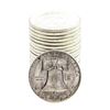 Image 2 : Roll of (20) Brilliant Uncirculated 1963 Franklin Half Dollar Coins
