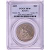 Image 1 : 1855 Arrows Seated Liberty Half Dollar Coin PCGS XF40