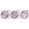 Image 1 : Lot of 1885-1887 $1 Morgan Silver Dollar Coins