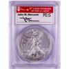 Image 1 : 2012-(S) $1 American Silver Eagle Coin PCGS MS70 Mercanti Signed San Francisco