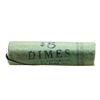 Image 3 : Original Bank Roll of (50) Brilliant Uncirculated 1960 Roosevelt Dime Coins