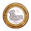 Image 1 : .999 Silver Pioneer Hotel & Gambling Hall $10 Casino Limited Edition Gaming Token