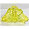 Image 1 : YELLOW GLASS DISH