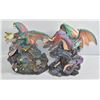 Image 1 : 2 DRAGON SCULPTURES