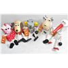 Image 1 : SET OF 5 NEW WOODEN SITTING TOYS - COLLECTIBLE