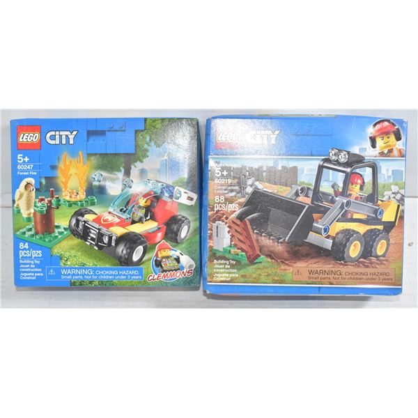 2 LEGO CITY SETS