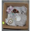 Image 1 : BOX OF ASSORTED ESTATE CHINA INCL PLATES,TEACUPS