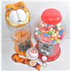 LOT OF GUMBALL DISPENSER