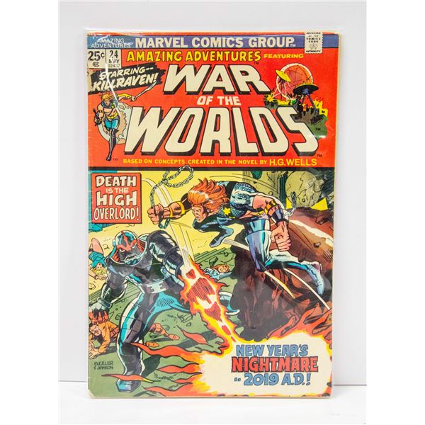 MARVEL WAR OF THE WORLDS COMIC BOOK  #24