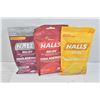 Image 1 : 3 PACKS OF HALLS BAGS