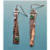 Image 1 : 7)  TIBETAN SILBER LONG DROP BOHO EARRINGS