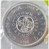 1964 CANADIAN $1 SILVER COIN - CHARLOTTETOWN