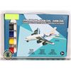 Image 1 : NEW CIVIL AIRPLANE 3DWOODEN PUZZLE WITH PAINTS