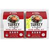 Image 1 : 2 NEW TURKEY PERFECT HERB BRINE KITS RTL