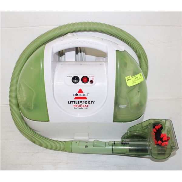 BISSELL LITTLE GREEN PROHEAT TURBOBRUSH.