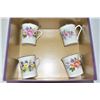 Image 1 : 4 REGAL HERITAGE TEA CUPS