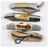 Image 1 : LOT OF 4 FOLDING POCKET KNIVES