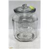 Image 1 : STORE DISPLAY GLASS PEANUT JAR