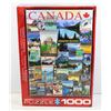 Image 1 : CANADA VINTAGE TRAVEL POSTER 1000 PC PUZZLE