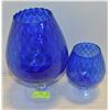 Image 1 : HANDBLOWN OVERSIZED BRANDY GLASSES