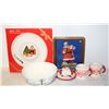 Image 1 : LOT OF KITCHEN CHRISTMAS DISH DECOR. STOKES