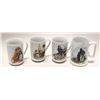 Image 1 : BOX OF 4 NORMAN ROCKWELL CUPS