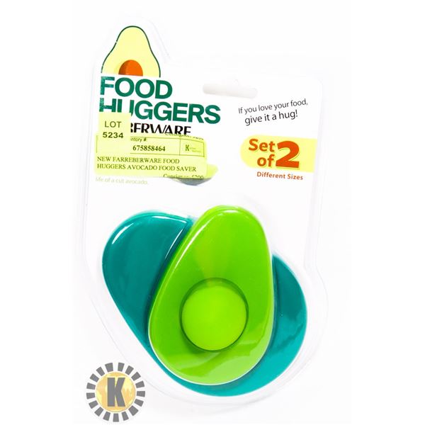 NEW FARREBERWARE FOOD HUGGERS AVOCADO FOOD SAVER