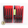 Image 1 : NEW ROYAL HIGHLANDS STEAK KNIVES 2 SETS OF 4