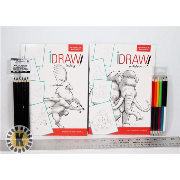 NEW INTERMEDIATE AND ADVANCED DRAWING BOOKS