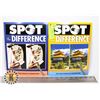 Image 1 : 2 NEW "SPOT THE DIFFERENCE" BOOKS