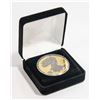 Image 2 : 2020 1OZ SILVER BLACK EAGLE GOLD GILDED US COIN